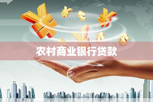 瑞金农村商业银行贷款