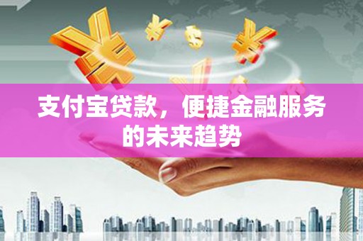 沿滩支付宝贷款，便捷金融服务的未来趋势