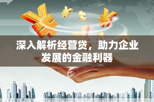 虞城深入解析经营贷，助力企业发展的金融利器