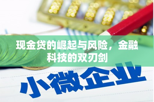 荣县现金贷的崛起与风险，金融科技的双刃剑