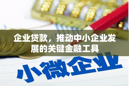 馆陶企业贷款，推动中小企业发展的关键金融工具