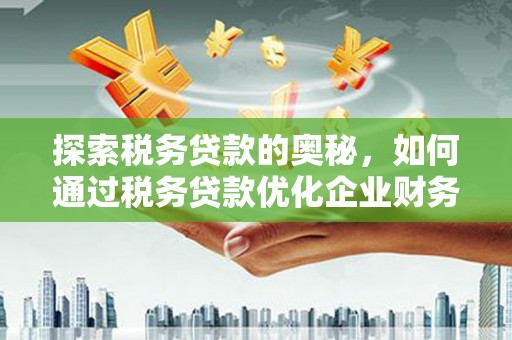 城区探索税务贷款的奥秘，如何通过税务贷款优化企业财务