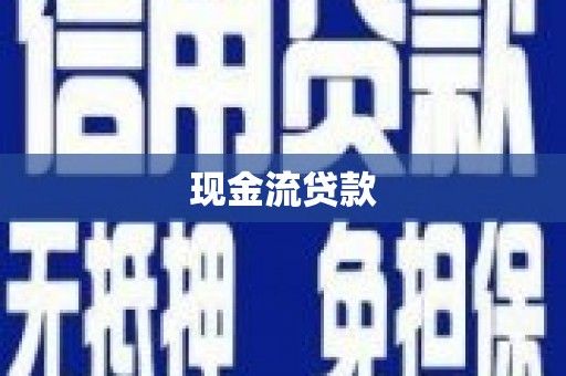 麻豆现金流贷款