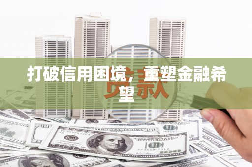 漾濞打破信用困境，重塑金融希望