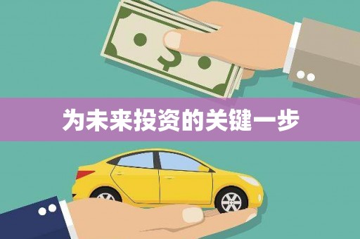 洋县为未来投资的关键一步
